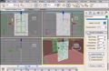 Кафе в 3D Studio Max. Вешаем занавеску
