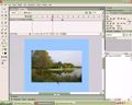 Эффект появления фотографии в Flash