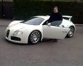 White Bugatti Veyron