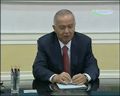 Президент ФИФА Йозеф Блаттер в Ташкенте
